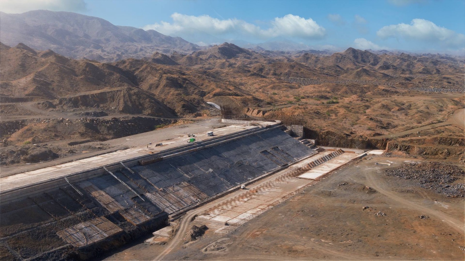 One of eight dams designed in Southern Balochistan